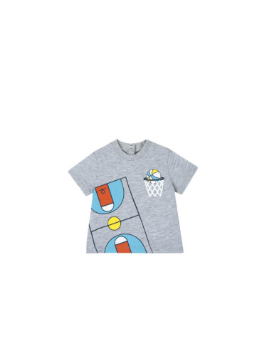 CHICCO Boys Tee Light Grey Printed