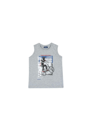 CHICCO Boys Wheelie Tank Light Grey