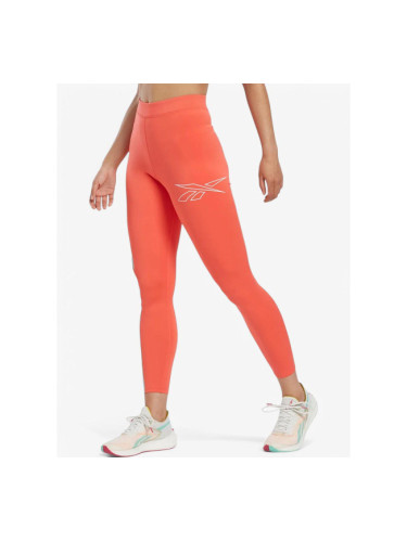 REEBOK Running Vector Leggings Orange