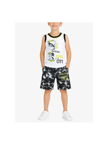 CHICCO Boys Shorts And Tank Set White/Multi
