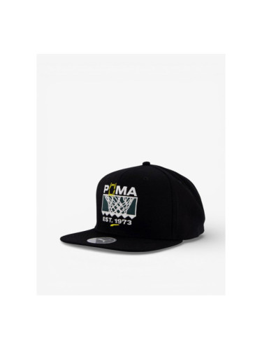 PUMA Basketball Pro Flatbrim Cap Black