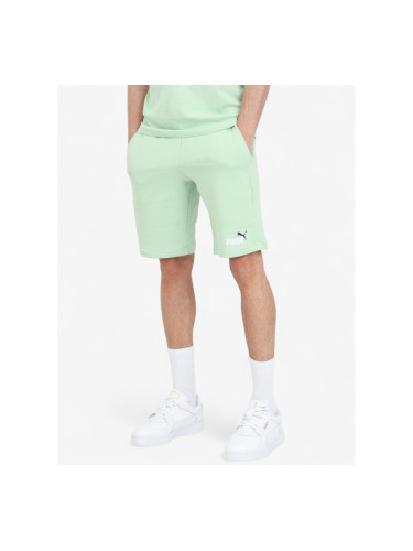 PUMA Essentials+ 2 Color Logo Shorts Green