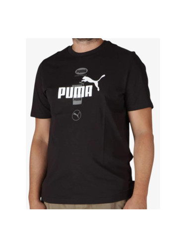 PUMA Power Graphic Tee Black M