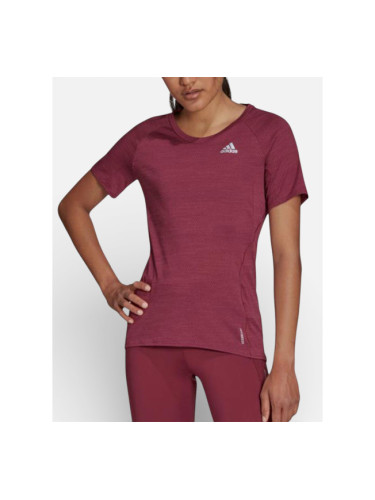 ADIDAS Own The Running Tee Burgundy