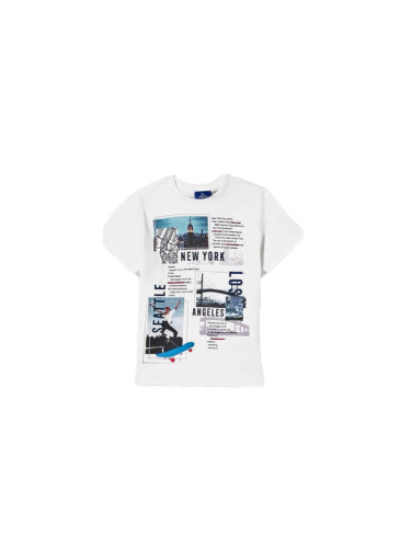 CHICCO Boys New York Tee White/Blue