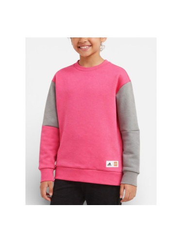 ADIDAS x Classic Lego Crew Sweatshirt Pink/Grey