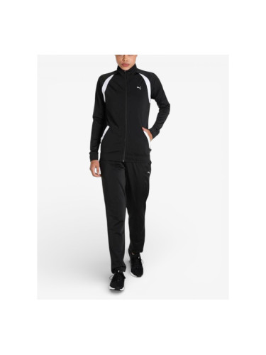 PUMA Classic Tricot Tracksuit Black