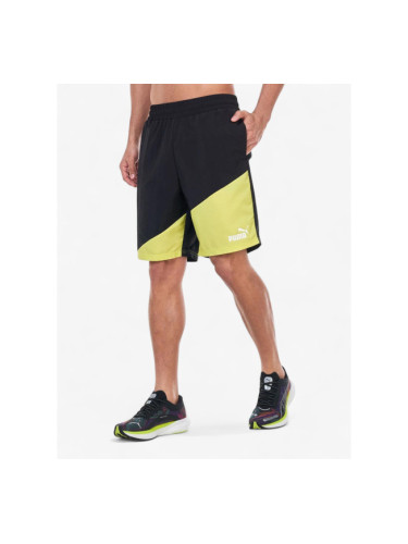 PUMA Power Colorblock Shorts Black/Yellow