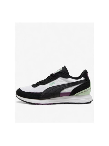 PUMA Road Rider Suede Shoes White/Black