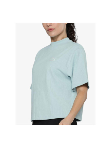PUMA Classics Mock Neck Tee Blue