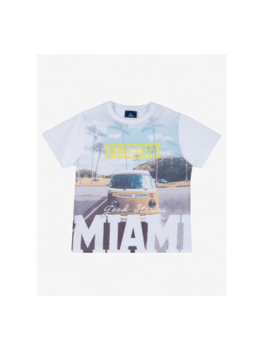 CHICCO Boys Miami Tee White/Multi