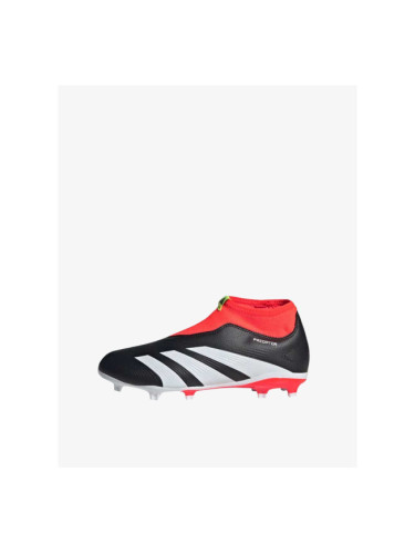 ADIDAS Predator 24 League Laceless Firm Ground Boots Black/Red