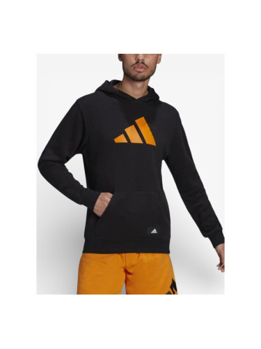 ADIDAS Future Icons Three Bar Hoodie Black