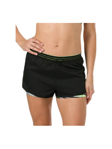 SPEEDO Reflect Wave Boardshort Black/Yellow/White