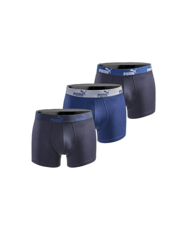 PUMA 3-Packs Boxer Shorts True Blue