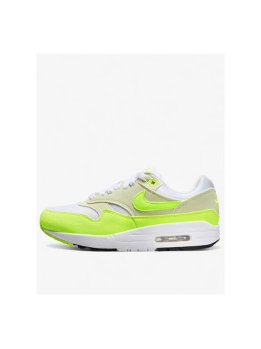 NIKE Air Max 1 Shoes White/Green