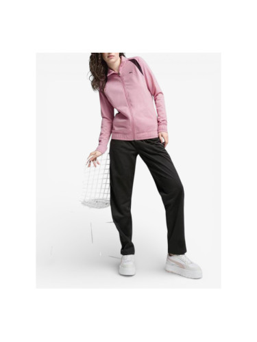 PUMA Classic Tricot Tracksuit Pink/Black