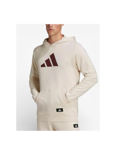 ADIDAS Future Icons Three Bar Hoodie White
