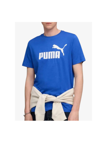 PUMA Essentials No. 1 Logo Tee Mountain Blue