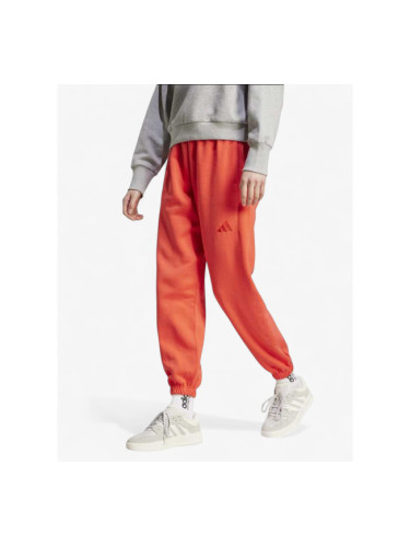 ADIDAS All Seasons Fleece Graphic Pants Red