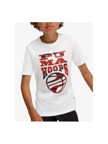 PUMA Basketball Blueprint Tee White