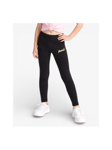 PUMA Essentials+ Script Metal Leggings Black