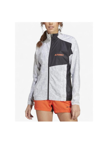 ADIDAS Terrex Trail Running Wind Jacket White/Grey