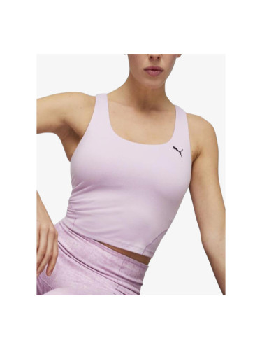 PUMA Studio Foundation Yoga Top Purple