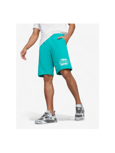 PUMA Essentials+ Palm Resort Sweat Shorts Turquoise