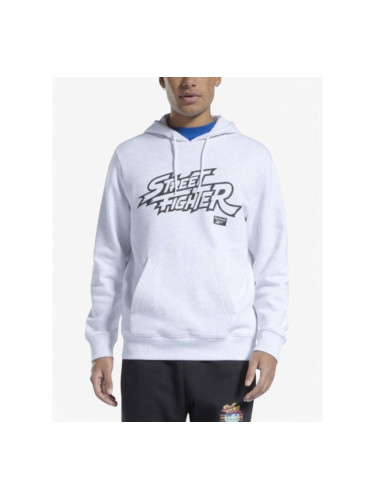 REEBOK x Street Fighter Graphic Hoodie Heather White