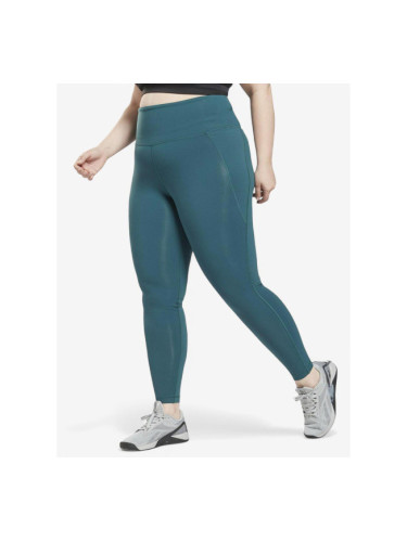 REEBOK Lux High-Waisted Leggings Pine Green