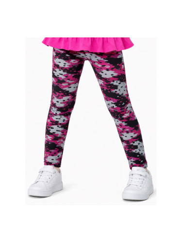 CHICCO Girls Striped Leggings Grey/Red