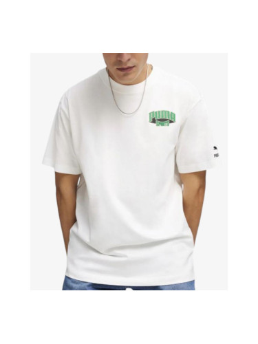 PUMA Team For The Fanbase Graphic Tee White
