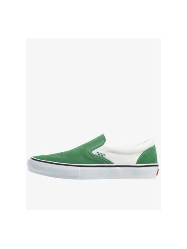 VANS Skate Classics Slip-On Shoes Green/White