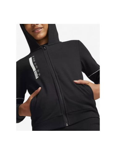 PUMA Active Sports Full-Zip Hoodie Black