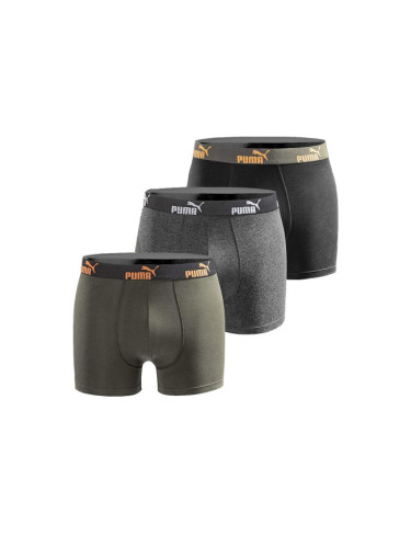 PUMA 3-Packs Boxer Shorts Orange