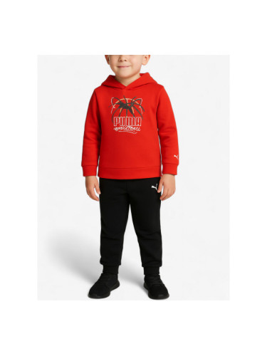 PUMA Minicats Basketball Set Red/Black