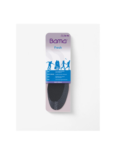BAMA Essentials Deo Fresh Insoles Grey
