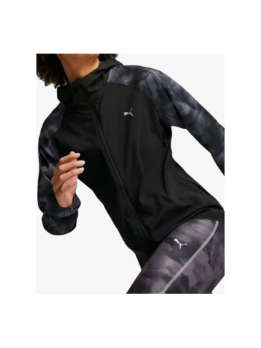 PUMA Run Favorite Aop Woven Jacket Black