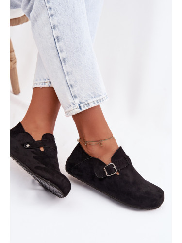 Дамски мокасини с катарама Ismora