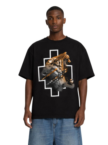 Мъжка тениска с надпис „Окръг Милано“