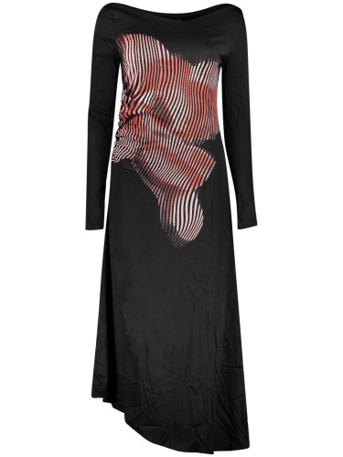 Дълга черна рокля Desigual