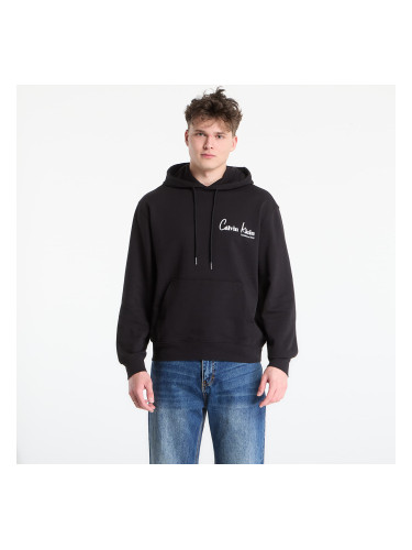 Суитшърт Calvin Klein Jeans Eu 350Terry Ck Graphic Hoodie Black L