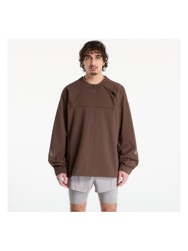 Суитшърт adidas x Entire Studios Z.N.E. Uniform Half Zip Woven Track Top Dust Cargo L