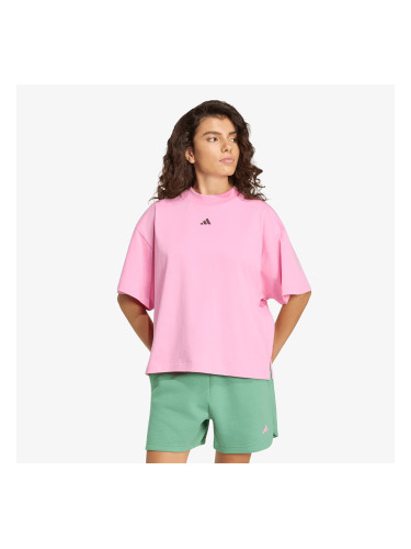 Тениска adidas 3-Stripes Studio T-Shirt St Tropic Bloom L