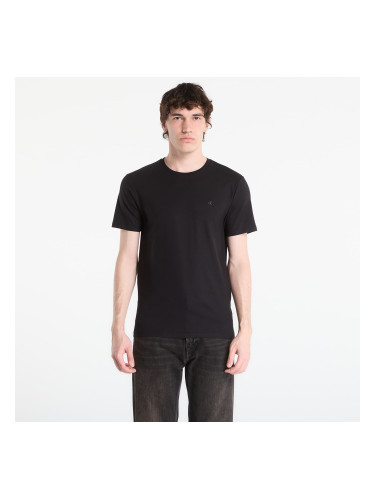 Тениска Calvin Klein Ss Slim Stretch Cotton Crewneck Tee Black M