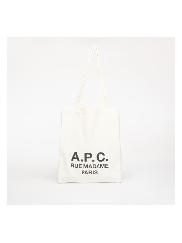 Чанта A.P.C. Tote Bag Rue Madame 2.0 Light Gray Universal