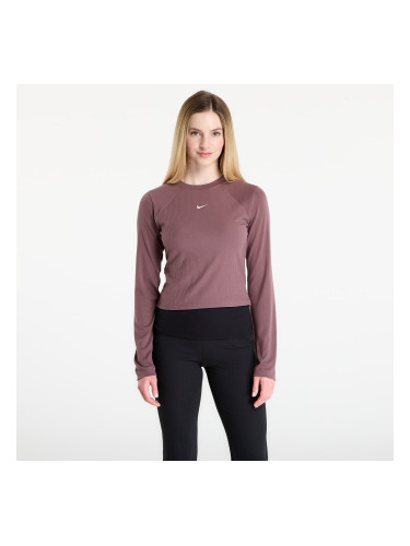 Тениска Nike Sportswear Chill Knit Women's Tight Long-Sleeve Ribbed Top Tattoo/ Sail L