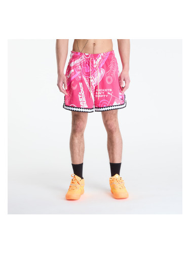 Къси панталони Puma x Fast & Furious Short Garnet Rose/ Aop L