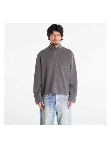 Суитшърт OUR LEGACY Shrunken Fullzip Worn Graphite Athletic Rib 52